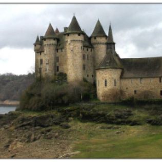 Burg im Limousin